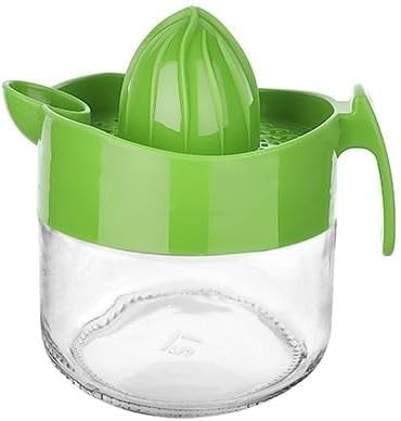 SIZAH Premium Glass Citrus Squeezer - Efficient Juicing for Lemons, Limes & More