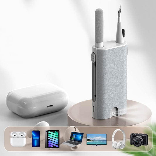 SIZAH 5-in-1 Electronics Cleaning Kit for AirPods, iPad, laptop, monitor, camera, and more – versatile tool for effective cleaning of all your devices.